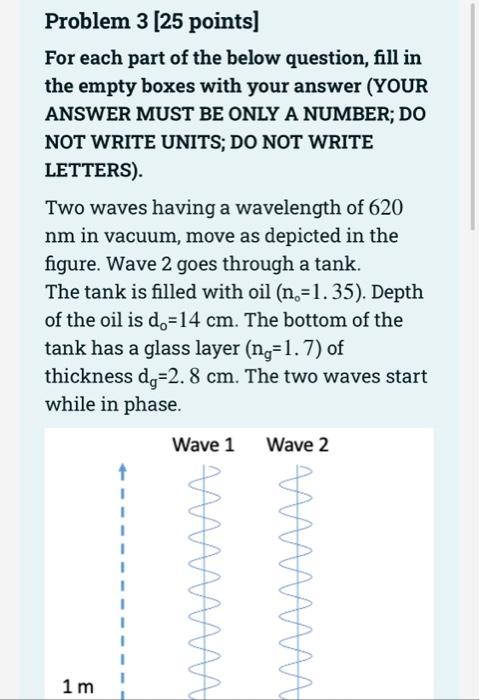 Solved Problem 3 [25 points) For each part of the below | Chegg.com