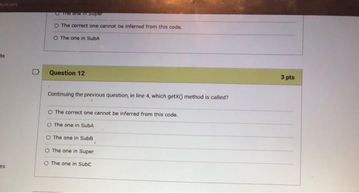 Solved HO D Question 17 3 pts ents This question and the | Chegg.com