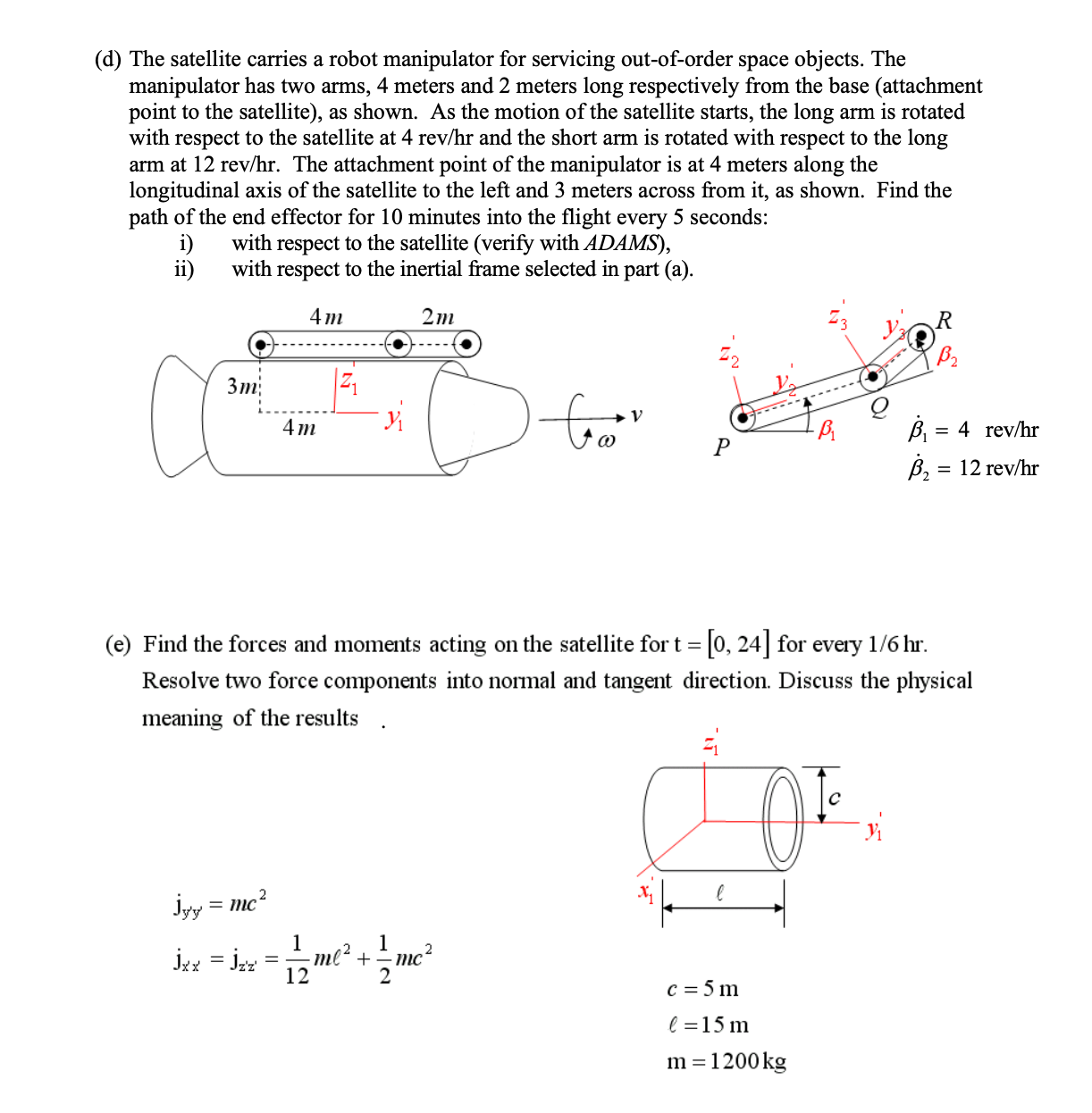 solved-a-satellite-moves-around-the-earth-in-an-elliptica