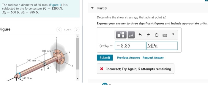 solved-revie-the-rod-has-a-diameter-of-40-mm-figure-1-it-chegg