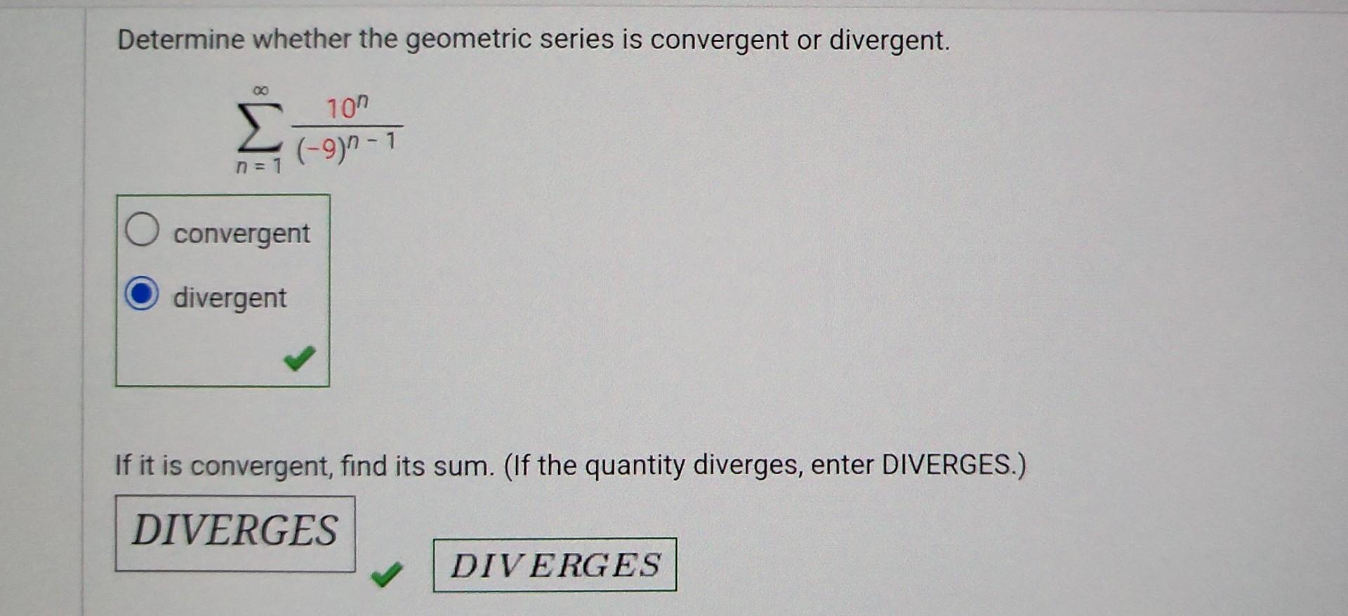 solved-determine-whether-the-geometric-series-is-convergent-chegg