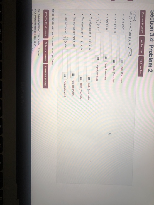 Solved Section 3.4: Problem 2 Previous Problem Problem List | Chegg.com