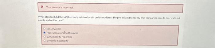 What standard did the IASB recently reintroduce in order to address the pre-ensting tendency that companies have to overutate