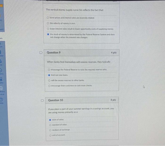 Solved please help me check the questions and tell me the | Chegg.com