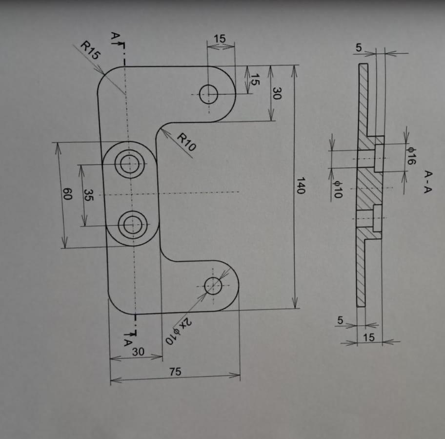 Solved need a G code for this diagram | Chegg.com