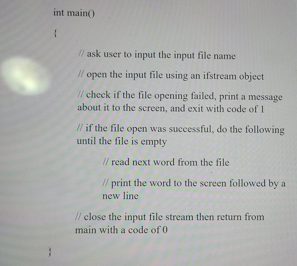 Solved Write a program that asks the user to enter a name of | Chegg.com