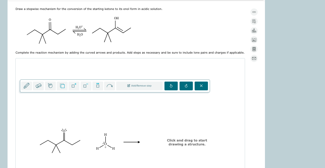 Solved Draw a stepwise mechanism for the conversion of the | Chegg.com