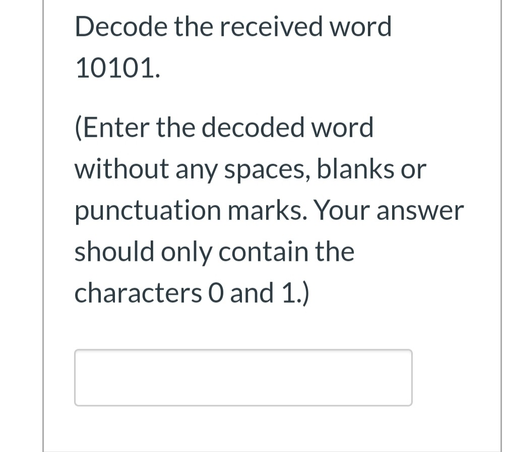 Solved MI JIPY NO 21 19 Quizzes Let C Be A Binary Linear Chegg