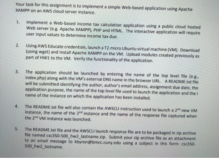 Your task for this assignment is to implement a | Chegg.com