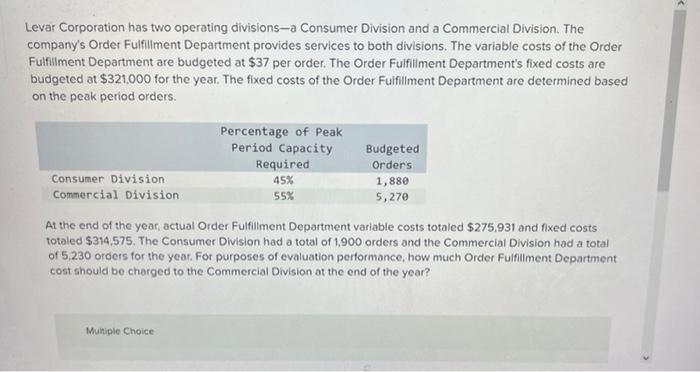 commercial division assignment