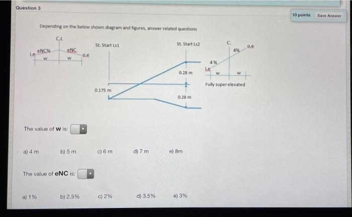 Solved Question 3 10 points Save Answer Depending on the | Chegg.com