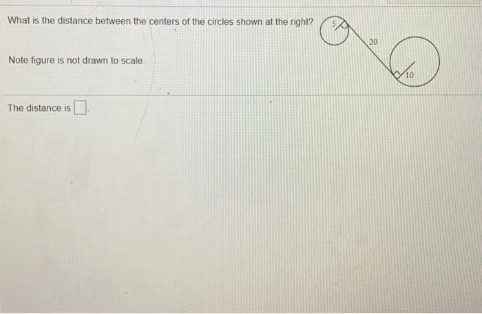 Solved What is the distance between the centers of the | Chegg.com