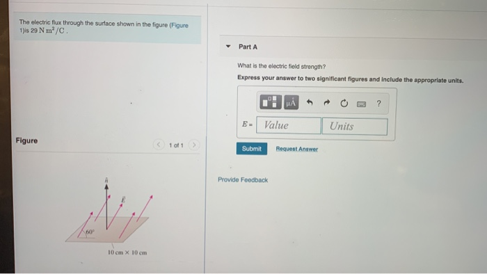 Solved The Electric Flux Through The Surface Shown In The | Chegg.com