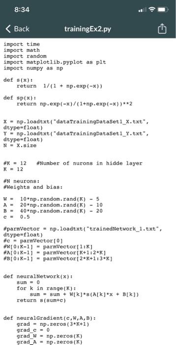 Solved Please use python and show codes that work !! The | Chegg.com