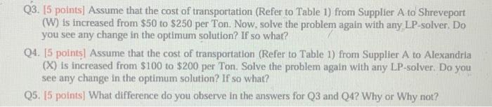Solved Please read the question carefully and answer them | Chegg.com