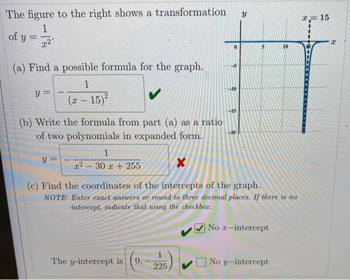 Solved 10 y The figure to the right shows a transformation 1 | Chegg.com