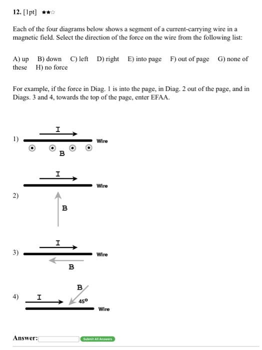 Solved Each of the four diagrams below shows a segment of a | Chegg.com
