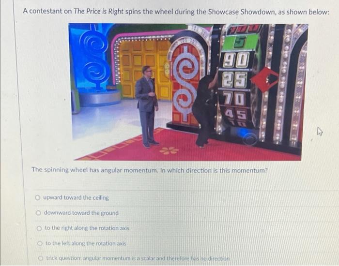 Solved A contestant on The Price is Right spins the wheel | Chegg.com
