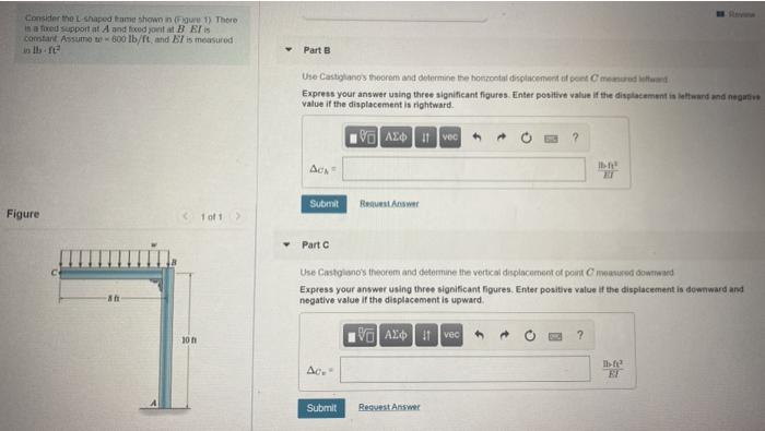 Solved Consider the L Shaped to shown in Fig. 1) There in a | Chegg.com
