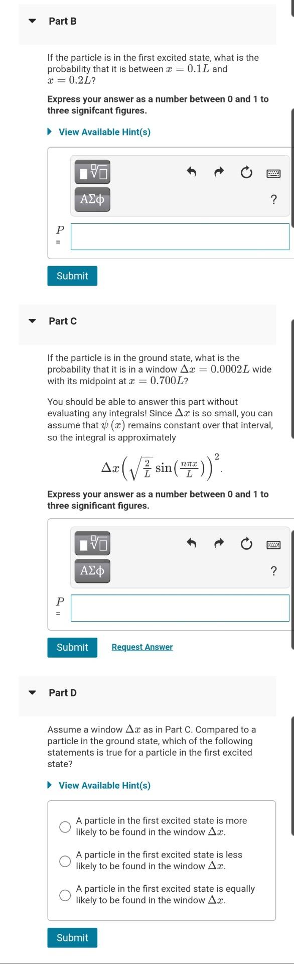 Solved Learning Goal: To use the wave function for a | Chegg.com