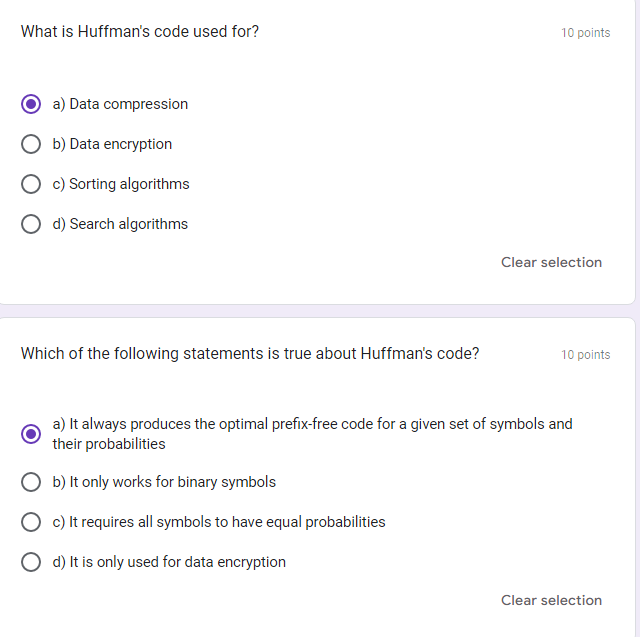 Solved Which algorithm is more efficient for finding the | Chegg.com