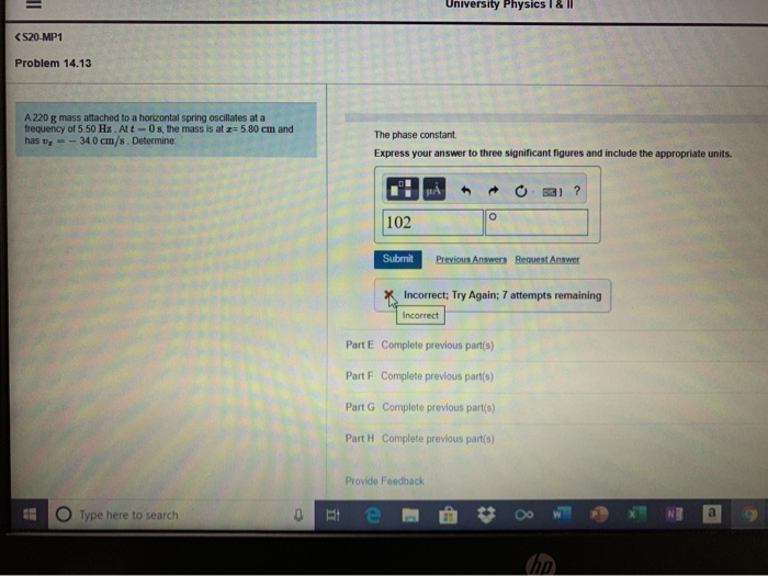 Solved University Physics I & II | Chegg.com