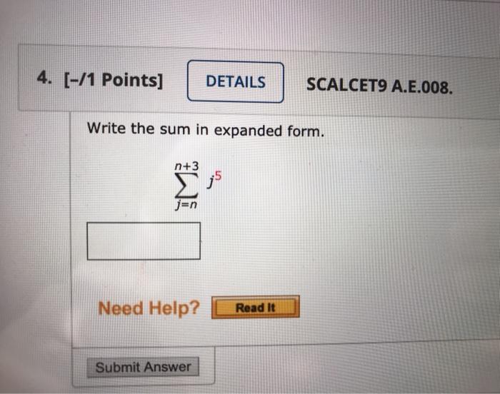 Solved 4 1 Points Details Scalcet9 A E 008 Write Th Chegg Com