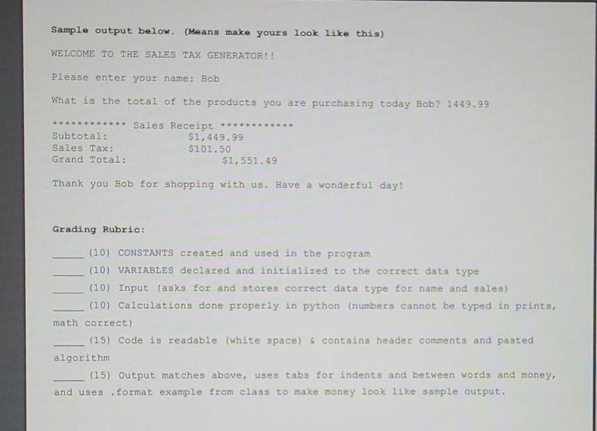 Solved Name COP 1000C Test 1 Ch 1,2,3 Part 2 80 points For | Chegg.com