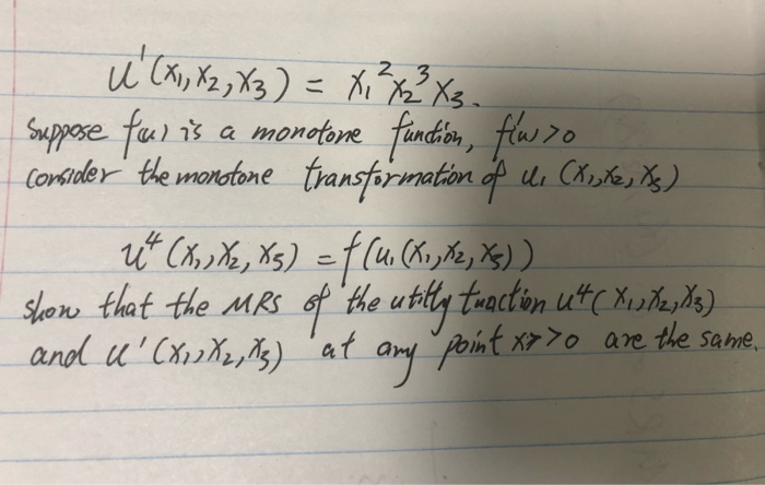 Solved U X1 X2 X3 X X 2 X3 Suppose Ful Is A M Chegg Com