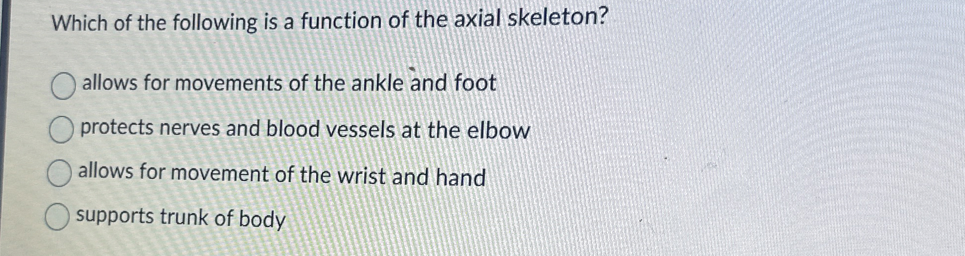 Solved Which of the following is not a type of