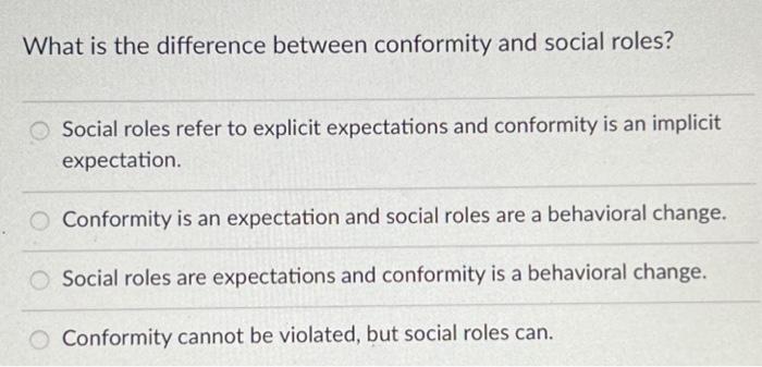 social conformity essay conclusion