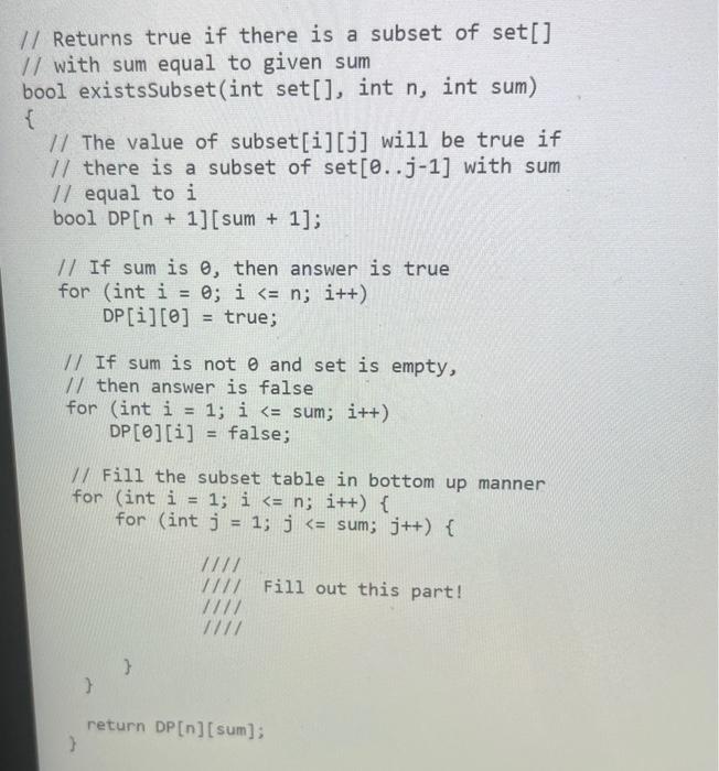 Solved 2. The Subset-Sum problem involves determining | Chegg.com