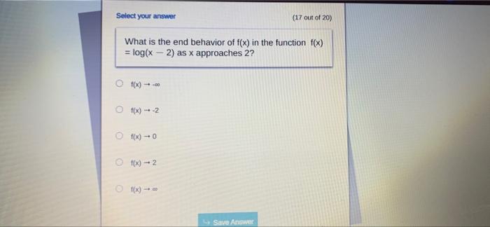 solved-select-your-answ-17-out-of-20-what-is-the-end-chegg