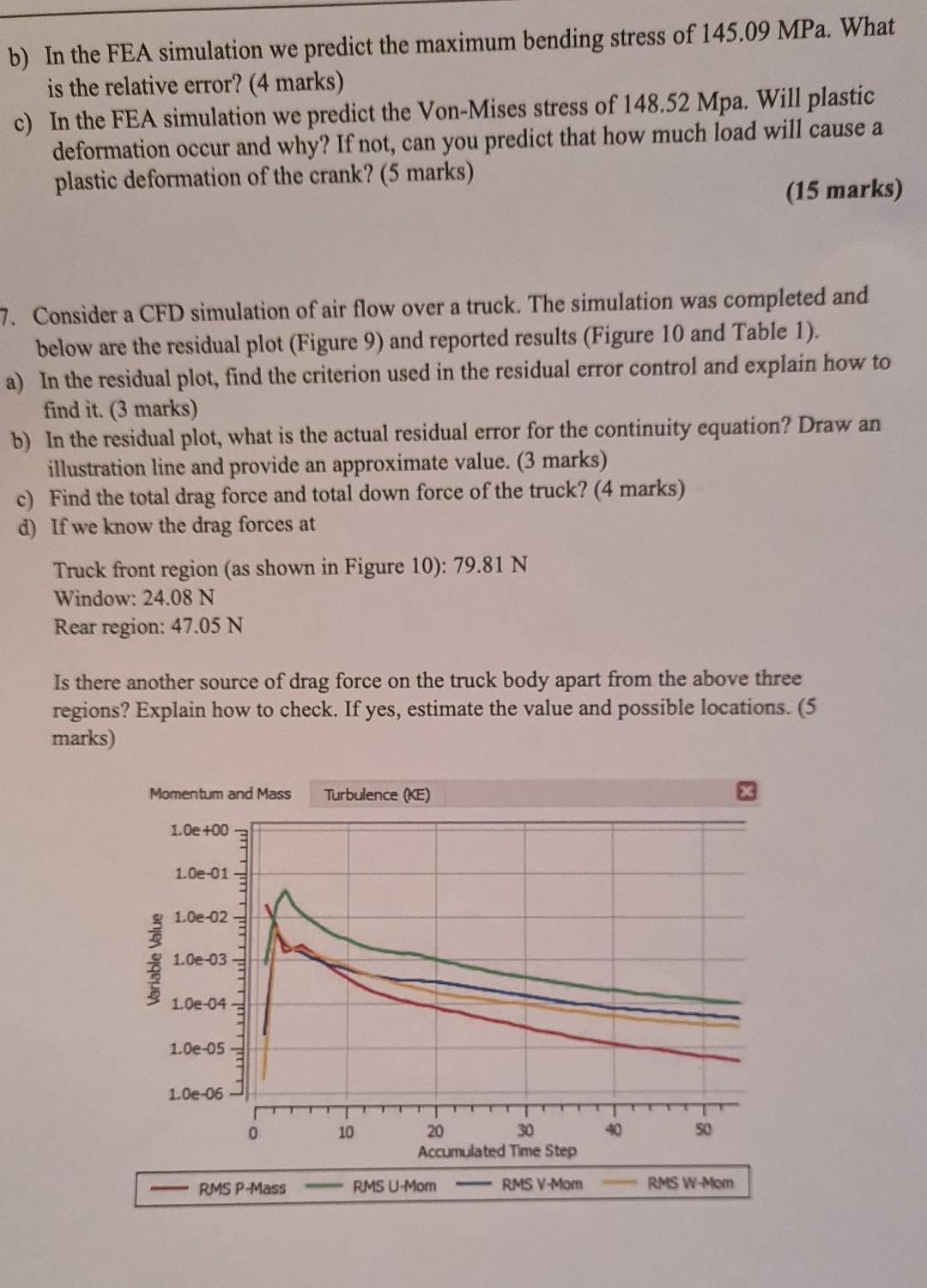 Solved b) In the FEA simulation we predict the maximum | Chegg.com