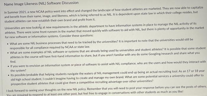 A Look at Recent Changes to the NIL Landscape for Student Athletes