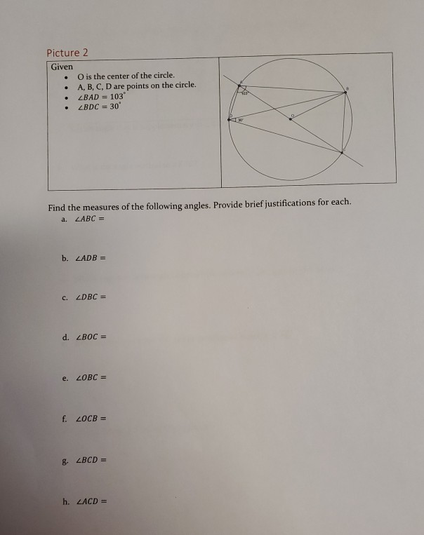 Solved Picture 1 Given The Figure Below. Triangle AABC Has | Chegg.com