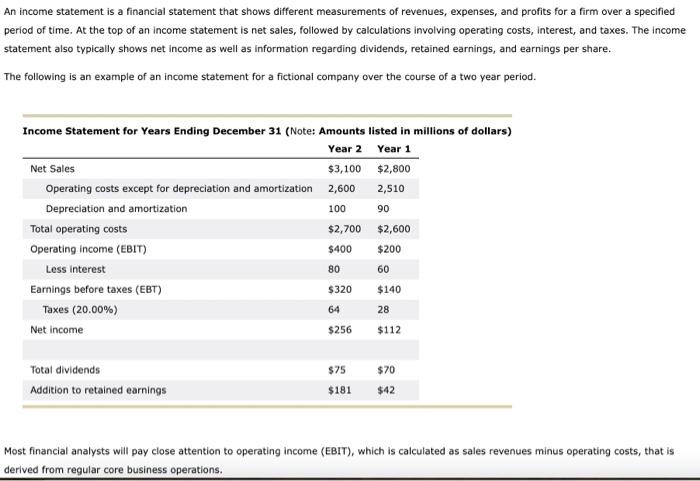 Earnings Before Interest and Taxes (EBIT): Formula and Example