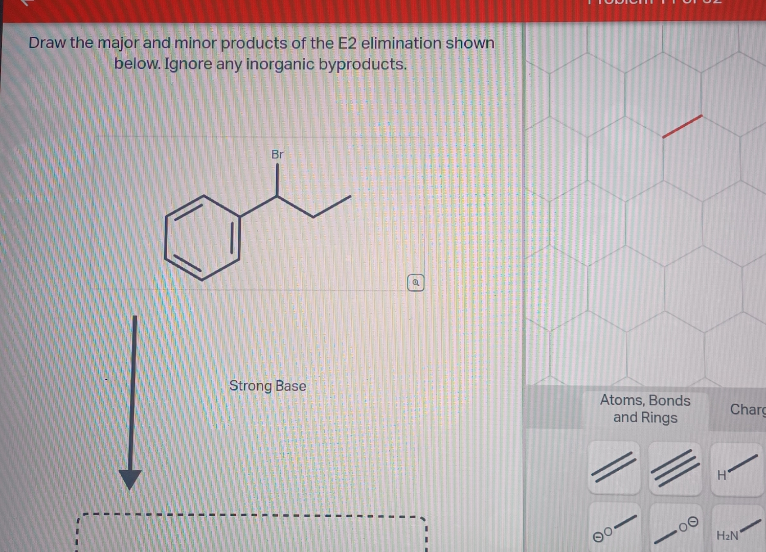 Solved Draw the major and minor products of the E2 | Chegg.com