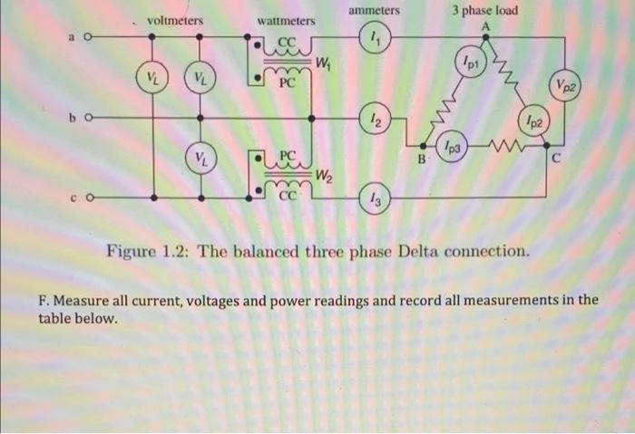 Solved a 1. Consider a circuit that connects a 3 phase | Chegg.com
