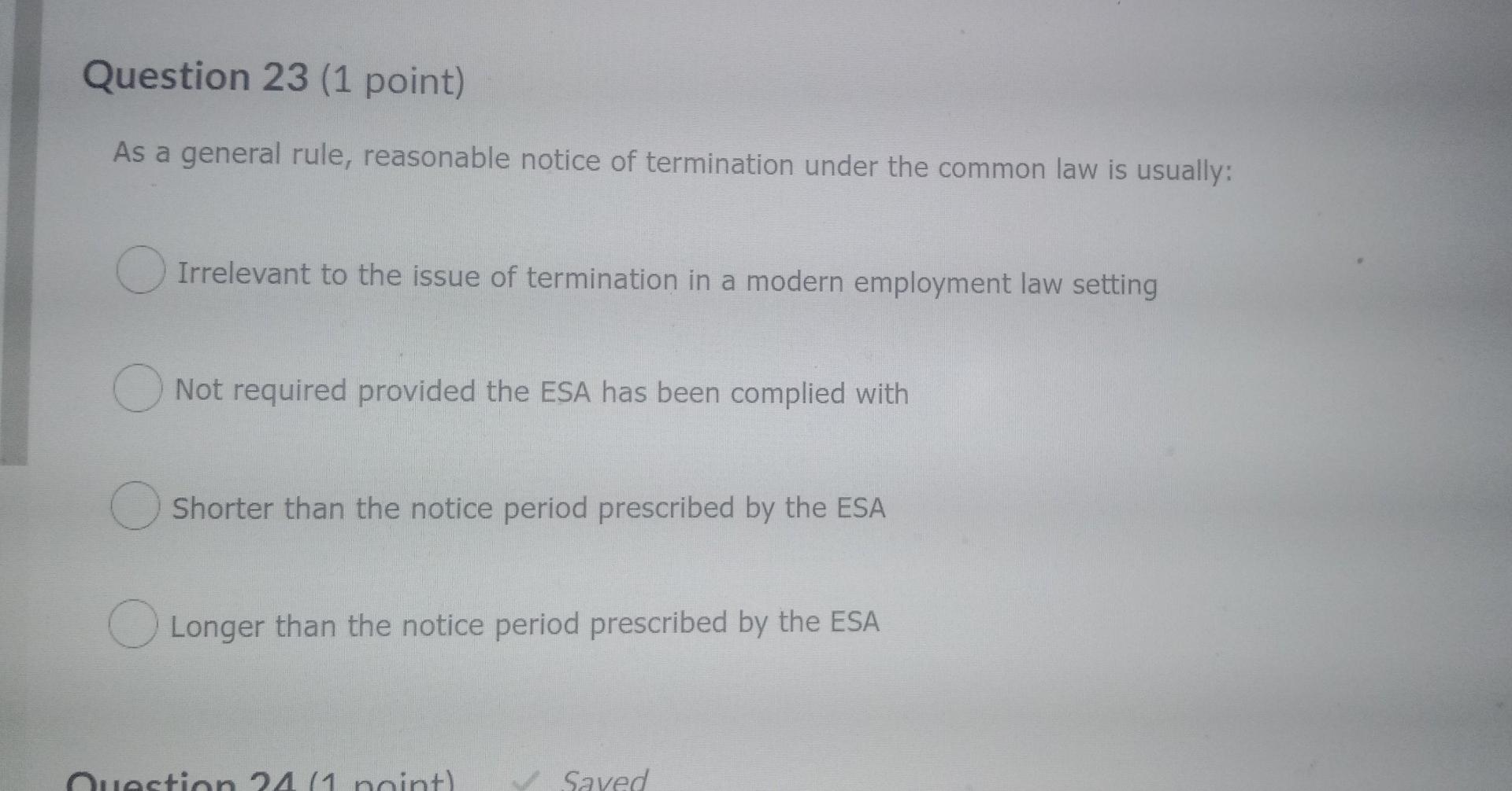 Solved Which of the following is true? under common law, | Chegg.com
