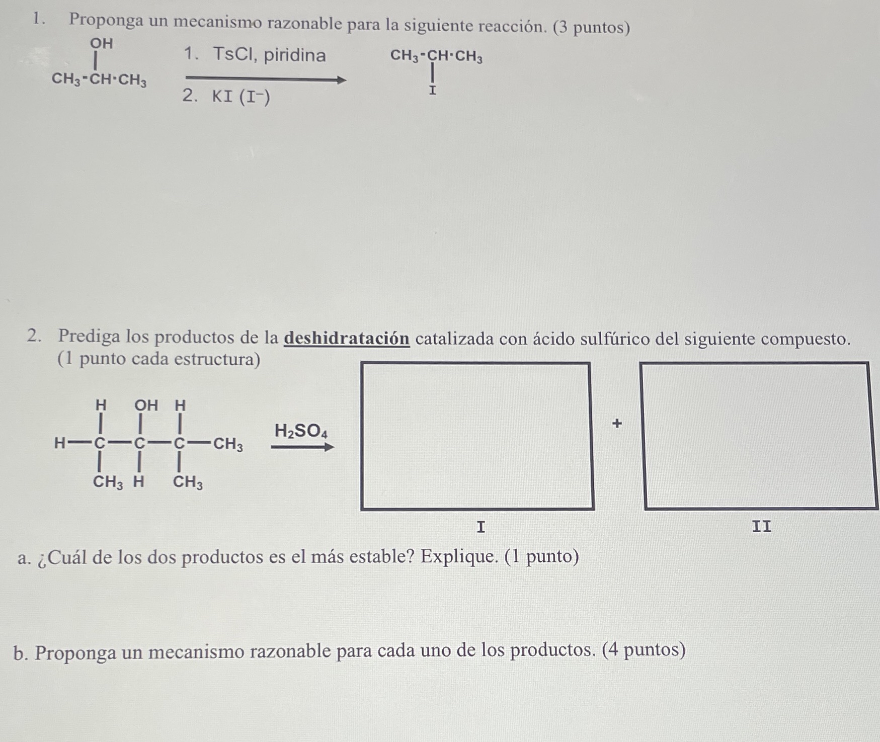 Solved Proponga un mecanismo razonable para la siguiente | Chegg.com