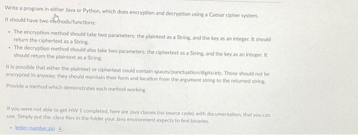 Solved Write a program in either Java or Python, which does | Chegg.com