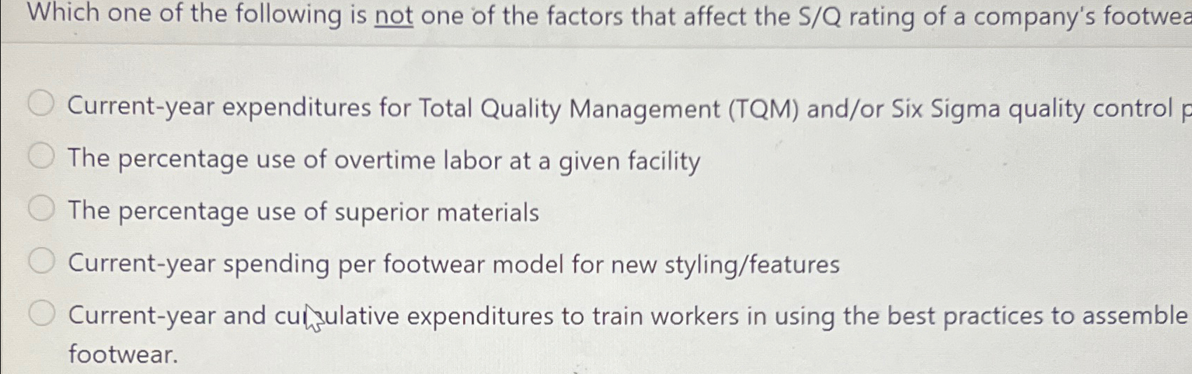 [Solved] Which one of the following is not one of the facto