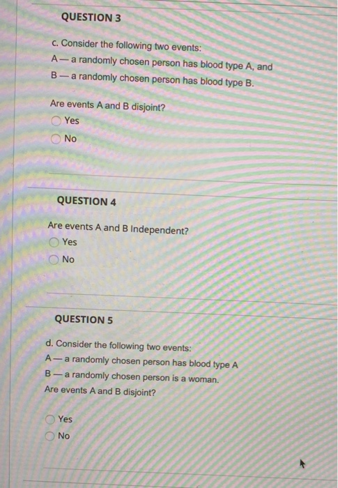 Solved QUESTION 1 1. Blood Types: All human blood can be | Chegg.com