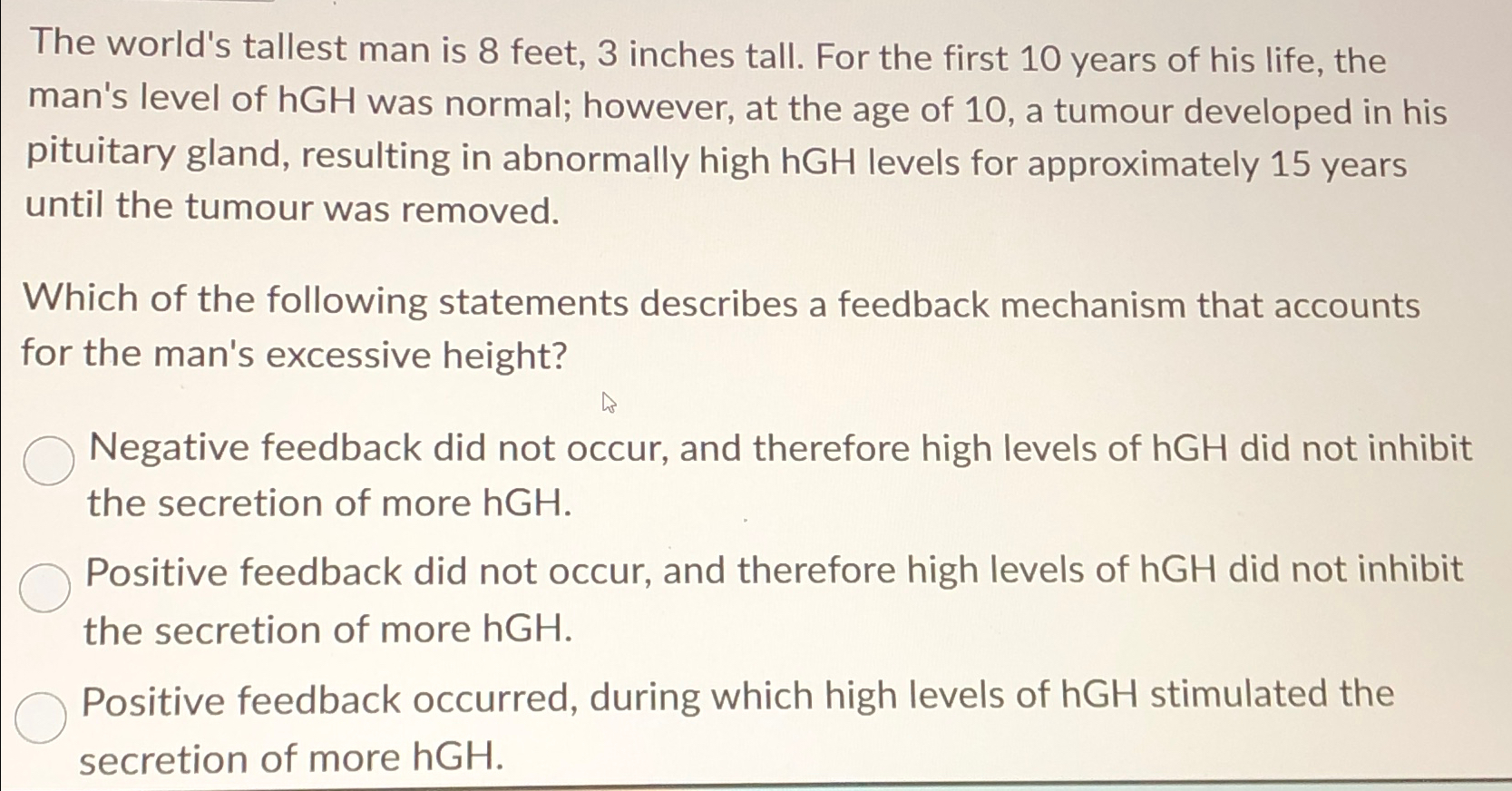 Solved The world's tallest man is 8 ﻿feet, 3 ﻿inches tall. | Chegg.com