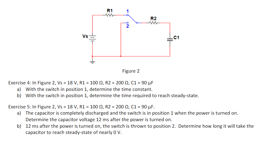 Solved Exercise 4: In Figure 2, ﻿Vs | Chegg.com