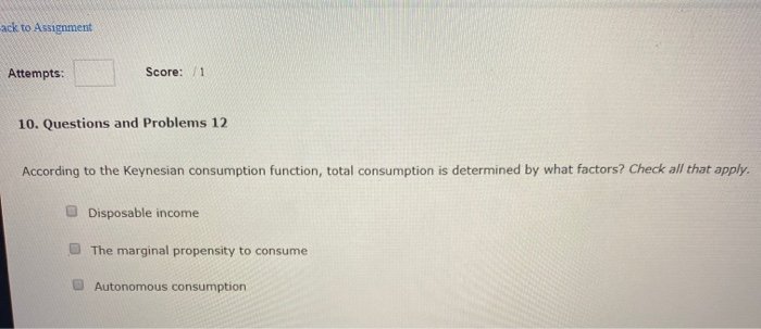 Solved Attempts: Score: 1 5. Questions and Problems 5 | Chegg.com