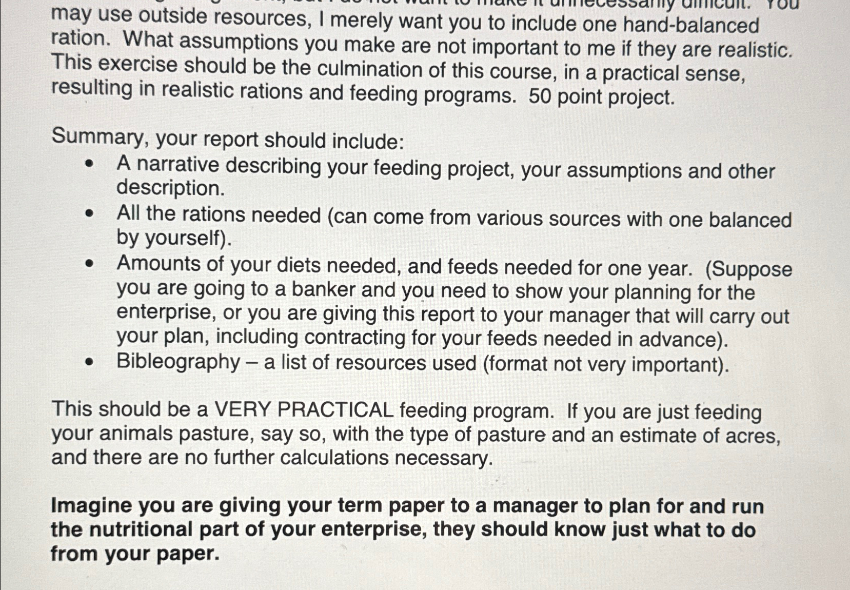 Solved TERM PROJECT ASSIGNMENT:(You will not be ready to do | Chegg.com