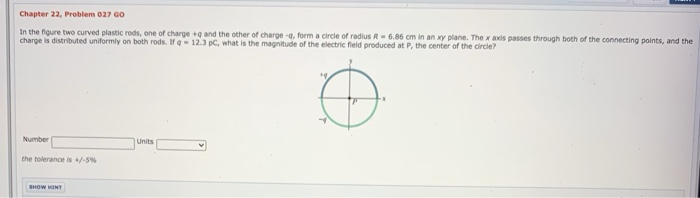 Solved Chapter 22, Problem 027 GO In the figure two curved | Chegg.com
