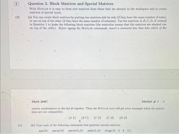 assignment block matlab